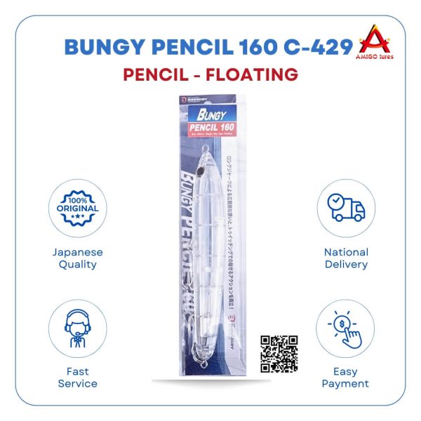 Mồi Bungy Pencil 160 Nhật Bản C-429 (2)