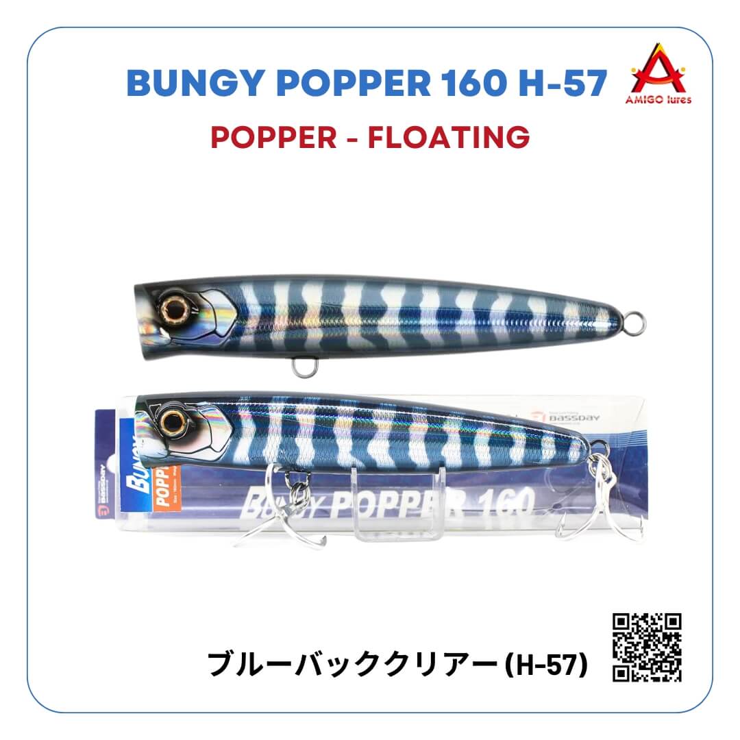 Mồi Bungy Popper 160 H-57 (2)