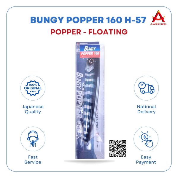 Mồi Bungy Popper 160 H-57 (3)