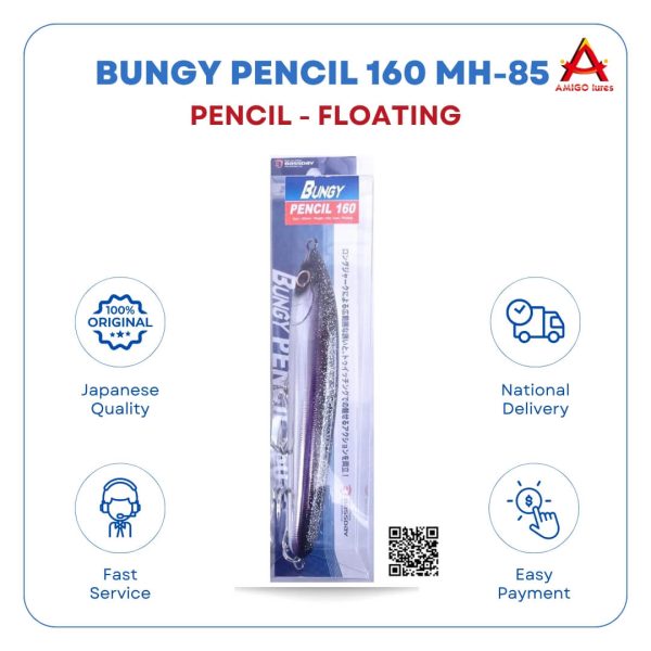 Mồi câu lure Bungy Pencil 160 MH-85 (2)